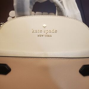 Kate Spade Beige and Black Backpack